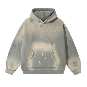 Nouveautés : Sweat à capuche pour homme de qualité supérieure, style pull avec poches, style streetwear, sur mesure, prix d'usine, respirant - Product Image 1