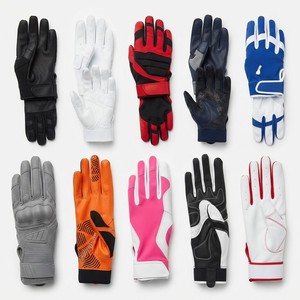 Guantes de Bateo Clásicos de Cuero Sólido, Duraderos, Unisex, para Adultos, de Entrenamiento - Product Image 2