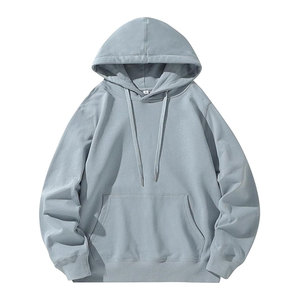 Men Washed Hoodie Oversized Hooded Sweatshirt Acid Wash Cotton Baggy Streetwear Sweatshirts <b>Workout</b> <b>Hoodies</b> FORTLEO INDUSTRIES - Product Image 3