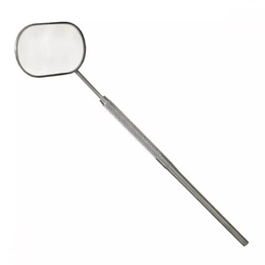 High-quality <b>lighted</b> oval Stainless steel eyelash <b>mirror</b> <b>lighted</b> oval <b>Lighted</b> oval <b>Makeup</b> <b>Mirror</b> Metal Hand Hold Beauty Tools CE - Product Image 1