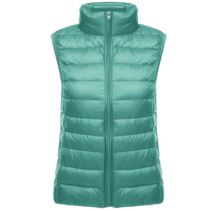 เสื้อกั๊กพัฟเฟอร์แบบไม่มีแขน คอตั้ง มีฮู้ด ทรงบับเบิ้ลสำหรับผู้หญิง ขายดีประจำปี 2026 - Product Image 5