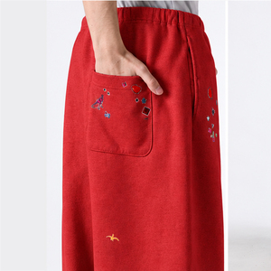Personalized DTG Wide Leg <b>Sweat</b> <b>Pants</b> Polyester Cotton Casual Loose Fit Jogger Trousers Custom Print Street Wear Style for <b>Women</b> - Product Image 6