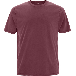 T-shirt pour homme en coton biologique 100% avec logo personnalisé, poids lourd, haute qualité, 200 GSM, coton épais, t-shirts vierges surdimensionnés - Product Image 3