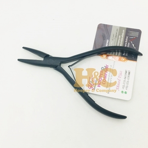 Pinzas Multifunción de Acero Inoxidable Ecológicas de Marca Privada, Agarre Fuerte con Mango Negro, Herramienta para Extensiones de Cabello - Product Image 5