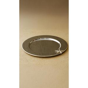 Plato de presentación plateado con diseño de estrella de mar, tamaño personalizado, apto para alimentos, lo último en platos de presentación para servir comida, accesorios de mesa - Product Image 1