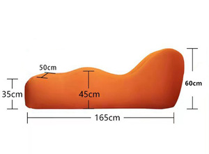 Aufblasbares <span class=keywords><strong>Sex</strong></span>-<span class=keywords><strong>Sofa</strong></span>-Bett Großhandel Sexposition Liebe Sessel Erotische Erwachsenenmöbel Fabrik - Product Image 3