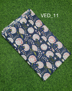 Tela de Algodón Estampada a Mano con Bloques de Tricot, Suave, Ligera, Transpirable y Ecológica para Vestidos de Mujer y Niña, Venta Caliente 2026 - Product Image 3