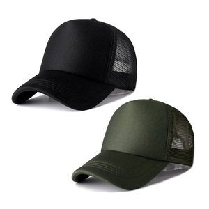 Wholesale Promotional Custom Embroidery Sport Foam 5-Panel Mesh Trucker <b>Hats</b> Hip Hop Outdoor Casual High Quality Fashion Common - Product Image 4