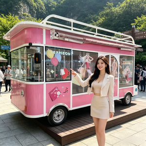 Camión de Comida Móvil Personalizable con Equipamiento Comercial para Hamburguesas de Wagyu y Salsa de <span class=keywords><strong>Trufa</strong></span> - Product Image 1
