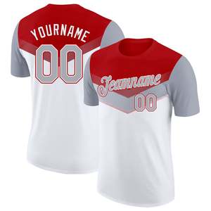 Camiseta Deportiva Personalizada de Dos Colores con Diseño de Mangas a Medida, Número de Identificación del Jugador, Ropa de Equipo OEM ODM, Fábrica de Ropa al Por Mayor - Product Image 1