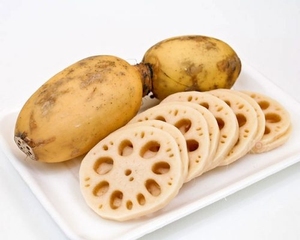 Té de raíz de loto seco: té especial de Vietnam/raíz de loto en rodajas/té picado - Product Image 3