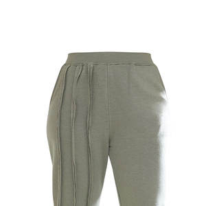 Pantalon de jogging évasé taille haute pour femme, extensible, coupe large, pour le yoga et le fitness, vêtement de détente, fournisseur OEM - Product Image 6