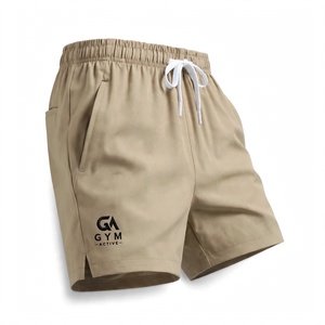 <b>GYM</b> Active Men's Quick Dry Polyester <b>Shorts</b> With Drawstring Waist And Pockets Solid Color Casual <b>Shorts</b> For Unisex Breathable - Product Image 6