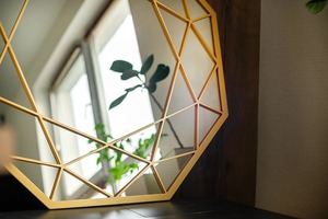 Luxury Unique Style Mirror For Interior <b>Spaces</b> Useful In Photography And Stage Setups For Reflection And <b>Lighting</b> Effects - Product Image 5
