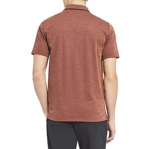 Premium Quality <b>Men's</b> Short Sleeves Plain Color Polo Shirt Solid Pattern Regular Fit <b>Men's</b> <b>Turtle</b> <b>Neck</b> Polo Shirt With Low MOQ - Product Image 6