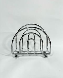 Porte-serviettes de haute qualité au look antique, design en fer et métal, décoration de table pour la maison, l'hôtel et le restaurant, article utilitaire, marron - Product Image 6