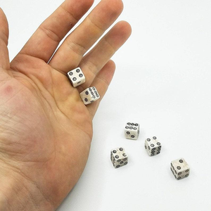 ลูกเต๋าทำมือจากเขาควายคุณภาพพรีเมียม ทนทาน ลายธีมสัตว์ สำหรับเกม RPG D&D และเกมกระดาน - Product Image 1
