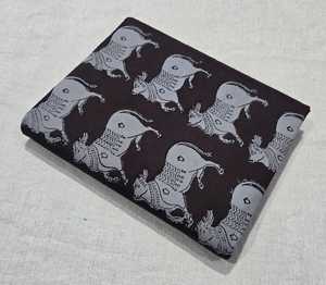 Tela de algodón ligera con estampado a mano de Jaipur, tela estampada a mano, proveedor mayorista de impresiones personalizadas, proveedor de pedidos al por mayor. - Product Image 6
