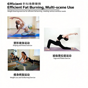 Haltères pour femmes les plus vendus, utilisation à domicile, en salle de sport, pour le Pilates, en silicone + fonte - Product Image 4