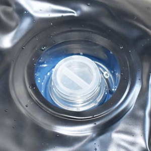 กระสอบทรายเป่าลมลายนักสู้สีแดง ทำจาก PVC สีดำ ดีไซน์ไม่กลิ้ง สำหรับฝึกซ้อมออกกำลังกาย เหมาะสำหรับทุกเพศทุกวัย ทุกฤดูกาล - Product Image 4