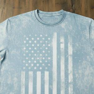 Camisetas Personalizadas Hechas a Medida, 100% Algodón Tejido, Sólidas, Casuales, Transpirables, Anti-Pilling, de Secado Rápido, Corte Holgado, Manga Corta - Product Image 4