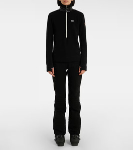 Sudadera Térmica Deportiva Personalizada para Mujer, con Media Cremallera, Corte Ajustado, con Orificios para los Pulgares - Product Image 2