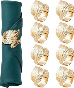 Juego de servilleteros de metal para mesa de comedor de lujo, fiesta de boda, hogar, cocina, restaurante, accesorios decorativos para la mesa - Product Image 1