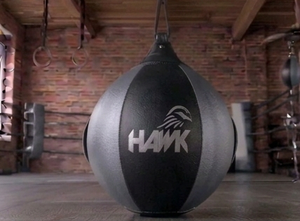 KLTW INT'L Ballon de vitesse de boxe à double extrémité, sac de frappe lourd en cuir PU, mitaine suspendue élastique pour entraînement de réflexe, installation facile - Product Image 6