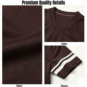 Uniforme Deportivo de Fútbol Personalizado para Hombre, Jersey Atlético Transpirable de Poliéster para Entrenamiento y Competición en Equipo - Product Image 4