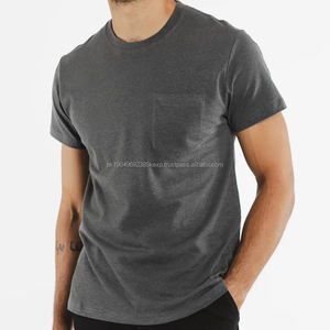 Men's <b>T</b>-<b>shirts</b> Organic Cotton <b>Pocket</b> Tee Summer Mens Tshirts Short Sleeve <b>T</b>-<b>shirt</b> for Men Custom Tshirt Oversized - Product Image 4