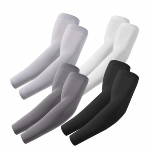 Manchons de compression de qualité supérieure pour le sport, la gym, la course, le cyclisme, le football – Fournisseur personnalisé – Protection solaire – Manchons de bras unisexes - Product Image 3