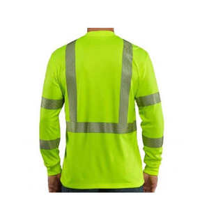 Camiseta de Seguridad Reflectante de Alta Visibilidad, Ropa de Trabajo de Manga Corta para Seguridad, Venta al por Mayor para Fábricas - Product Image 4