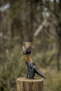 Cuerno Vikingo de Cuerno de Búfalo Hecho a Mano de Alta Calidad y Duradero, Estilo Amoroso, con Soporte, Logotipo Personalizable para Regalo Empresarial, Precio Bajo - Product Image 2