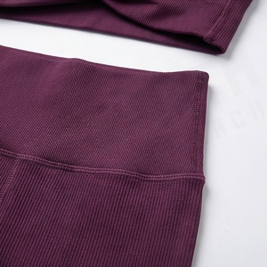 Conjuntos de Yoga para Mujer, Último Diseño, Ropa Deportiva sin Costuras para Dama, Ropa Deportiva para Gimnasio, Traje Deportivo para Entrenamiento Físico - Product Image 5