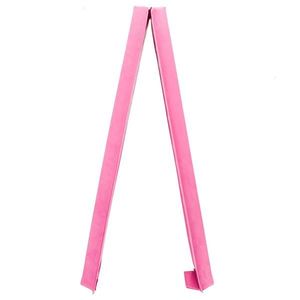 8 Feet Pink Plain Flannelette and PVC Folding Balance Beam for Young Gymnasts and Cheerleaders Training - Product Image 5