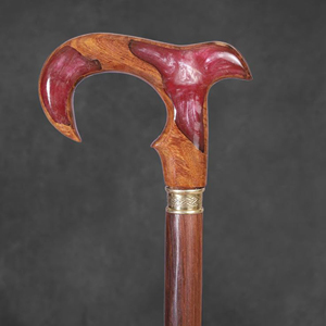 Fournisseur de bâtons de randonnée traditionnels en bois, canne de marche en bois massif pour un confort quotidien, aventure en plein air, bâton de marche en bois - Product Image 2