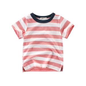 T-shirt graphique grande taille pour enfants, 100 % coton, coupe ample et carrée, été, pour bébés garçons et filles de 3 à 6 mois à 6 ans, vente en gros - Product Image 4