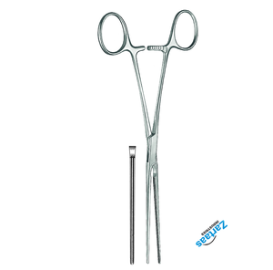 Fórceps de vasos sanguíneos Bainbridge de acero inoxidable de alta calidad recto 18cm / 7 "fabricante de instrumentos de Neurocirugía - Product Image 3