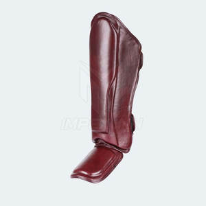 สนับแข้งหนังแท้คุณภาพสูงรุ่นล่าสุดปี 2026 สำหรับมวย MMA ขายดีอันดับต้นๆ พร้อมโลโก้สั่งทำได้ - Product Image 4