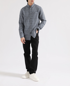 Camisa de Vestir Casual para Hombre, Doble Botonadura, Manga Tres Cuartos, Estampado de Dibujos Animados, 100% Algodón Satinado, Diseño Personalizado ODM, Precio al por Mayor - Product Image 2