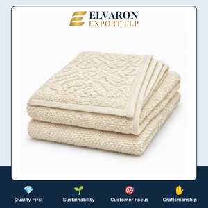 Serviette de bain jacquard de qualité supérieure, 100 % coton, douce, absorbante, séchage rapide, ensemble de serviettes pour hôtel et resort - Product Image 6