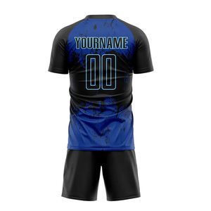 Uniforme de Fútbol de Última Moda, Precio de Fábrica, Impreso, 100% Poliéster, Transpirable, Personalizable, Fabricante de Alta Calidad, Diseño Único - Product Image 4