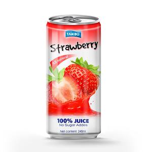 Bebida Tropi Juice 330ml Lata Corta de Aluminio 100% Puré de Fruta Saborizado Bajo en Grasa Esterilizado Recién Exprimido 5 Brix Guayaba Sandía - Product Image 2