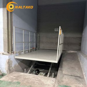 โต๊ะยกแบบกรรไกร Naltako 2 ตัน รุ่น Ultra Low ความสูงขั้นต่ำ 105 มม. พร้อมขาเสริมสองชั้น และทางลาดเข้ามุมเอียง 8 องศา - Product Image 2