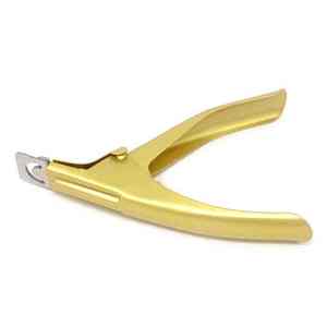Coupe-ongles professionnel en acier inoxydable noir, incurvé, tranchant et durable, ergonomique, pour manucure et pédicure, avec large ouverture de mâchoire pour doigts - Product Image 3