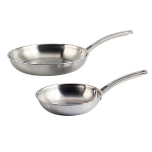 Wok traditionnel à fond rond en acier épais, capacité 20L, poignée en bois, compatible lave-vaisselle, design à fond profond pour usage domestique et professionnel - Product Image 1