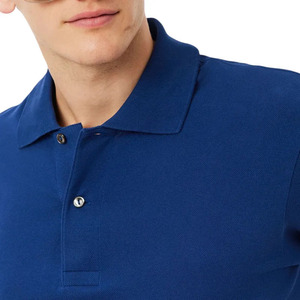 Chemises polo pour hommes, vêtements décontractés, nouvelle collection, design tendance, logo personnalisé, couleur unie, respirantes, prix bas. - Product Image 6