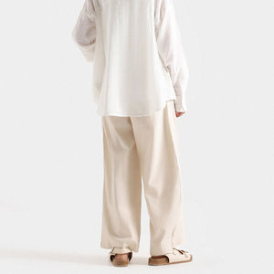 Pantalones Casuales de Alta Calidad para Mujer, Talla Grande, para Todas las Temporadas, Personalizados, de Cintura Media, Pierna Ancha, Transpirables y Elegantes para el Invierno - Product Image 3