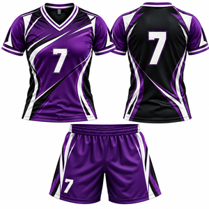 Fabricante de Uniformes de Voleibol al por Mayor, Conjunto de Camiseta y Pantalones Cortos Personalizados para Equipos, Ropa Deportiva de Alto Rendimiento para Clubes, UNISEX - Product Image 3