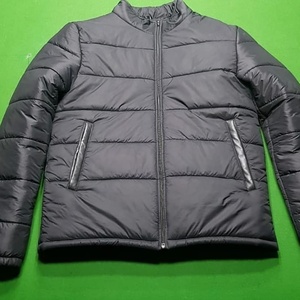 Custom Casual Men's Winter Hooded Stand Collar Zipper Closure <b>Waterproof</b> Puffer Jacket with 100% Nylon Filling - Product Image 5